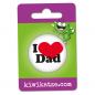 Preview: Ansteckbutton I love Dad an Eurolochkarte